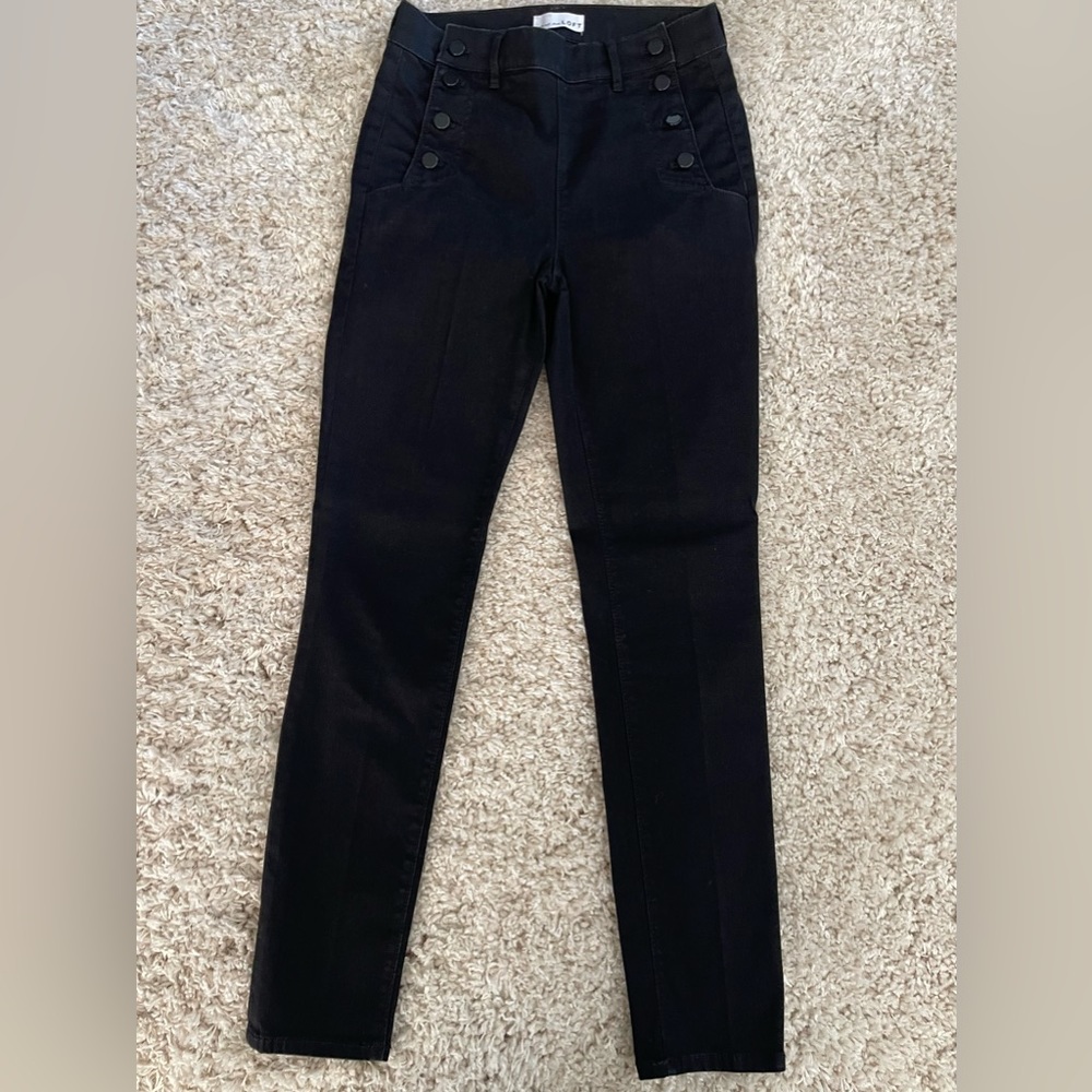 Loft High Waist Skinny Pant